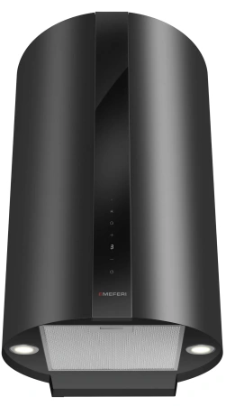 Цилиндрическая пристенная вытяжка Meferi TUBE40BK COMFORT PLUS