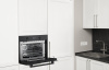 Духовой шкаф компактный с СВЧ Weissgauff OE 449 PDB Black Edition