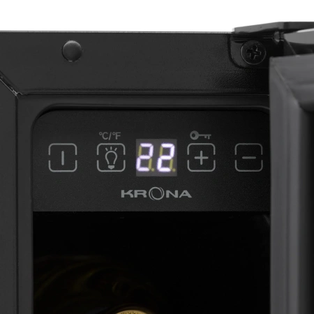Встраиваемый винный шкаф Krona BADEN 82/7 BL