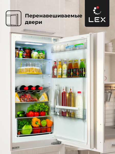 Встраиваемый двухкамерный холодильник LEX RBI 240.21 NF