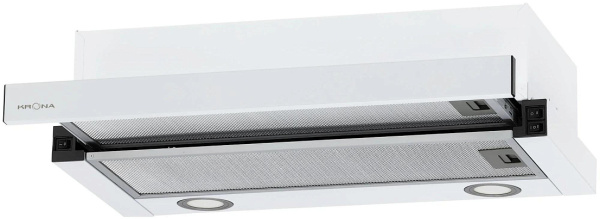Вытяжка Krona KAMILLA T 600 WHITE (2 мотора)