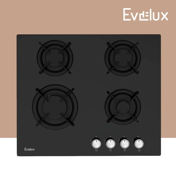 Варочная панель газовая Evelux HEG 605 BG