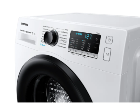 Стиральная машина Samsung WW70AAS26AE/LP, белый корпус/черный люк