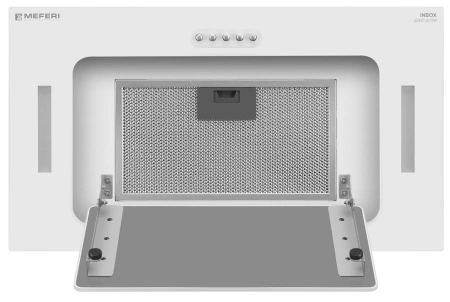 Вытяжка полновстраиваемая Meferi INBOX52WH GLASS ULTRA