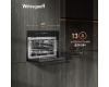 Духовой шкаф компактный с СВЧ Weissgauff OE 446 Black Edition