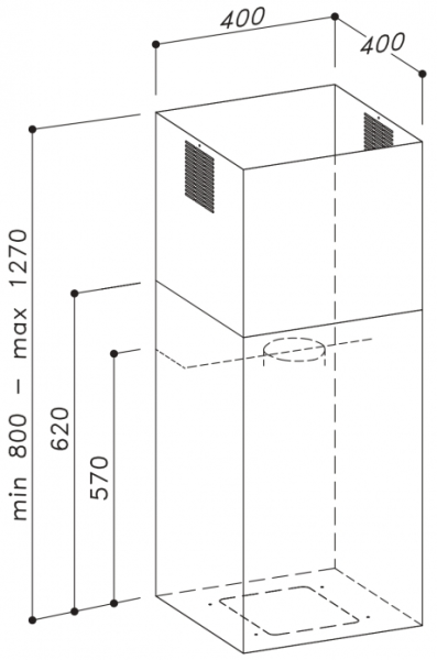 Вытяжка Sirius MO 405 IX