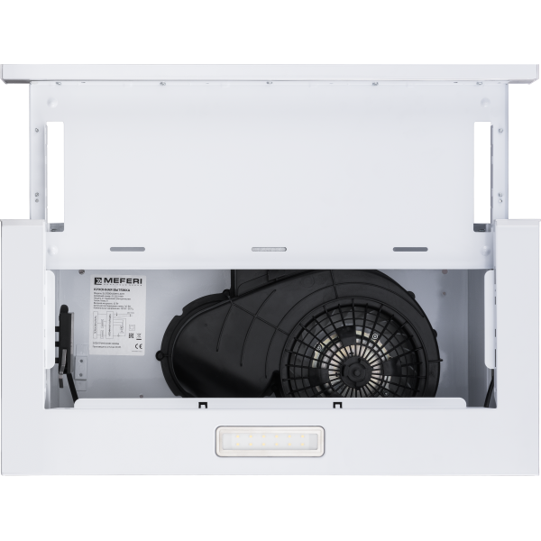 Телескопическая вытяжка MEFERI SLIDEBOX60WH LIGHT