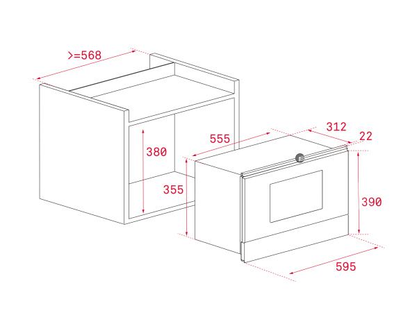 Микроволновая печь Teka ML 822 BIS L WHITE
