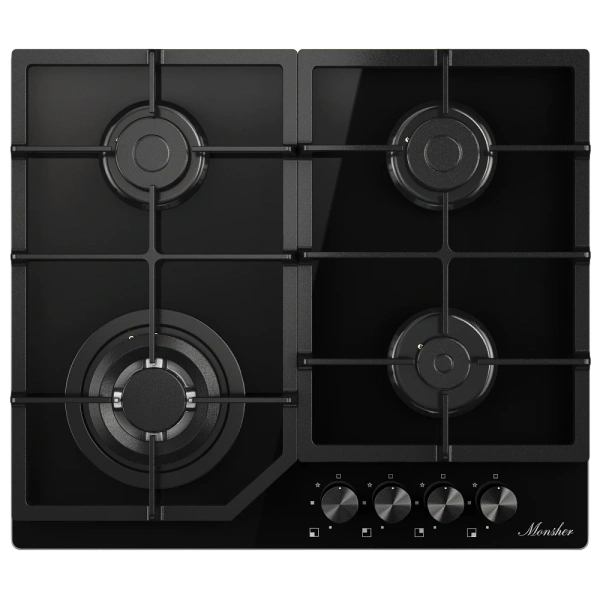 Газовая варочная панель Monsher MGG 63 Noir