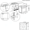 Встраиваемый электрический духовой шкаф Electrolux OEM3H40TX