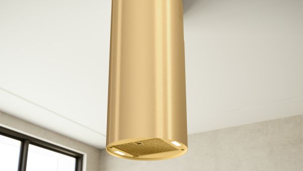 Островная вытяжка Sirius MO 407 gold