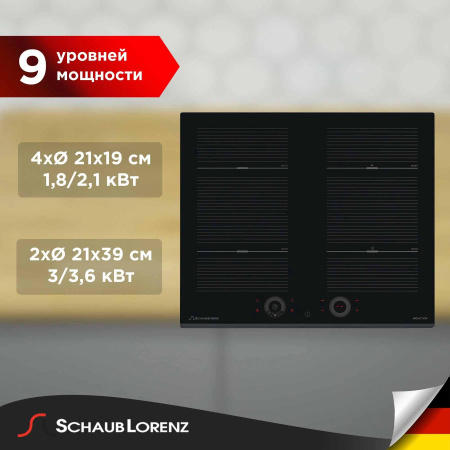 Варочная панель индукционная Schaub Lorenz SLK IY65W1