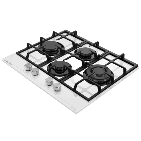Варочная панель газовая  MEFERI MGH604WH GLASS ULTRA