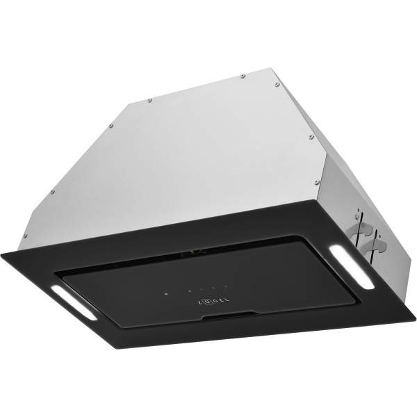 Вытяжка ZUGEL ZHI524GB, черное стекло