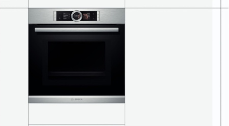 Электрический духовой шкаф Bosch HMG636BS1