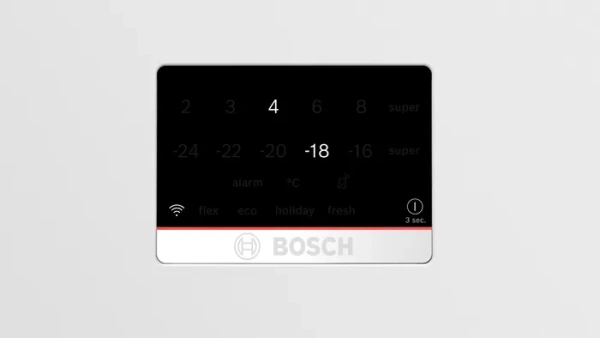 Холодильник с нижней морозильной камерой Bosch KGP86FWC0N