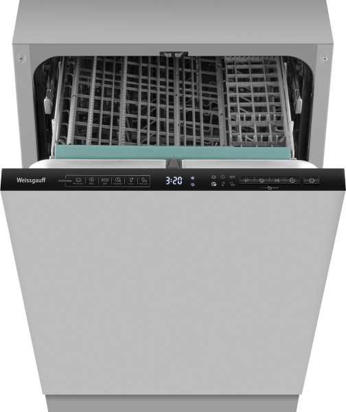 Встраиваемая посудомоечная машина Weissgauff BDW 4535 D Inverter Autoopen Timer Floor