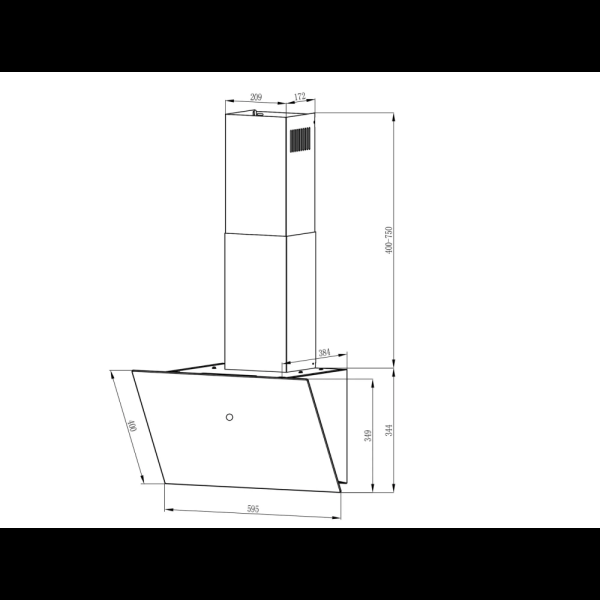Кухонная вытяжка Franke REFLECT 60 WH, белый