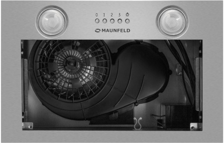 Вытяжка Maunfeld Bay 45 Push нержавеющая сталь