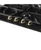 Газовая варочная панель Kuppersberg FS 610 Ant Bronze