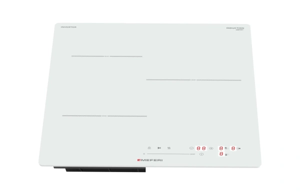 Варочная панель индукционная с инвертором Meferi MIH453WH COMFORT