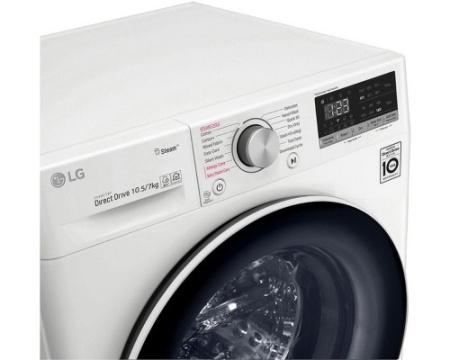 Стиральная машина с сушкой LG F4V5RGP0W