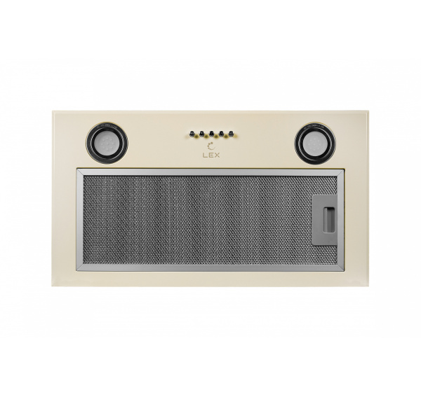 кухонная вытяжка LEX GS BLOC P 600 Ivory Light Белый антик