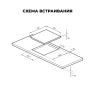 Варочная панель индукционная Lex EVI 430 F DS