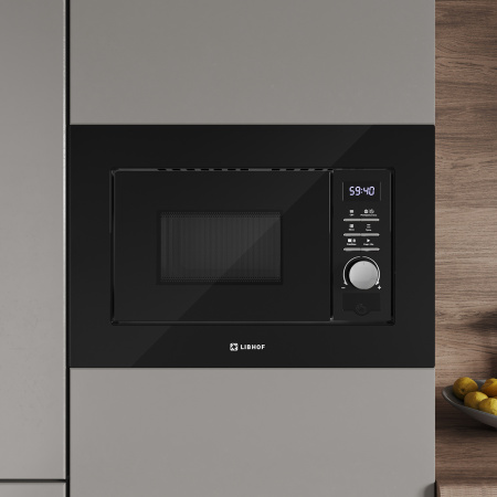 Встраиваемая микроволновая печь Libhof MOS-2120 black