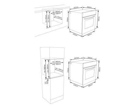 Духовой шкаф Vestfrost VFSM78OHI