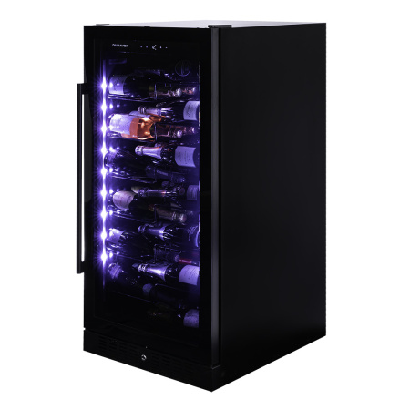 Компрессорный винный шкаф Dunavox DX-70.258B