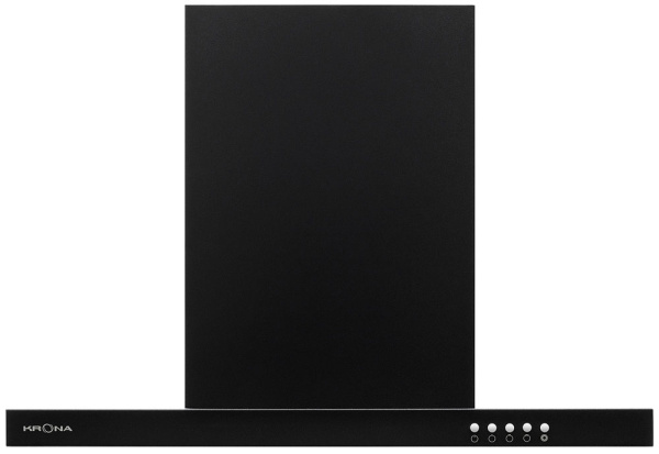 Т-образная вытяжка KRONA RINA 600 BLACK PB