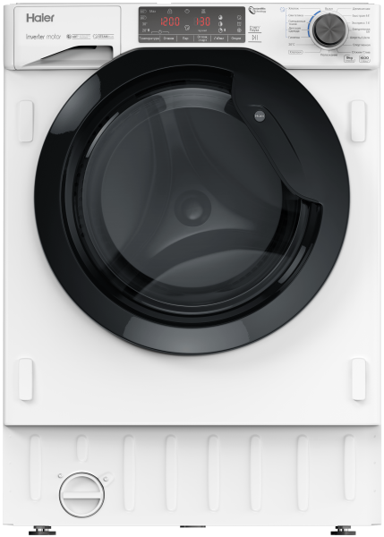 Встраиваемая стиральная машина Haier HWQ90B416FWB-RU