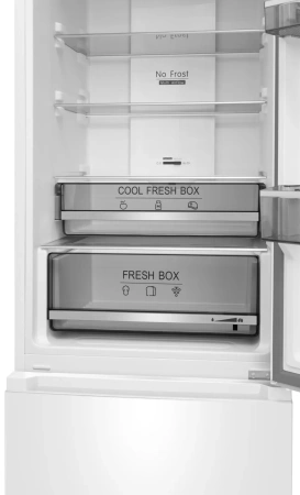 Холодильник с инвертором Meferi MFR185WH TOTAL NO FROST COMBI ULTRA