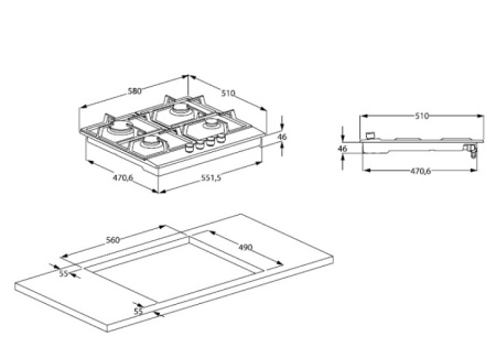 Варочная панель Beko HIAG64223B