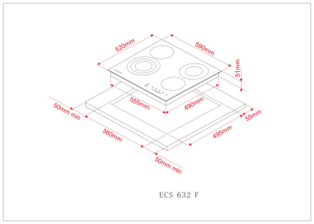 Индукционная варочная панель Kuppersberg ICD 601
