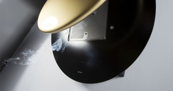 Настенная вытяжка Sirius SLTC 94 ECLIPSE black/gold