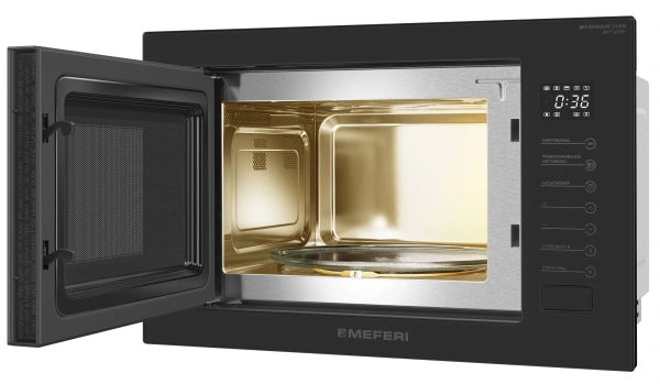 Встраиваемая микроволновая печь MEFERI MMO6025BK MATT ULTRA