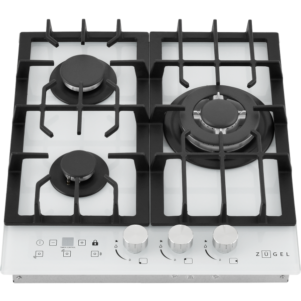 Газовая варочная панель ZUGEL ZGH450W