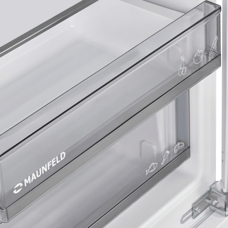 Холодильник встраиваемый Maunfeld MBL177SWGR Inverter