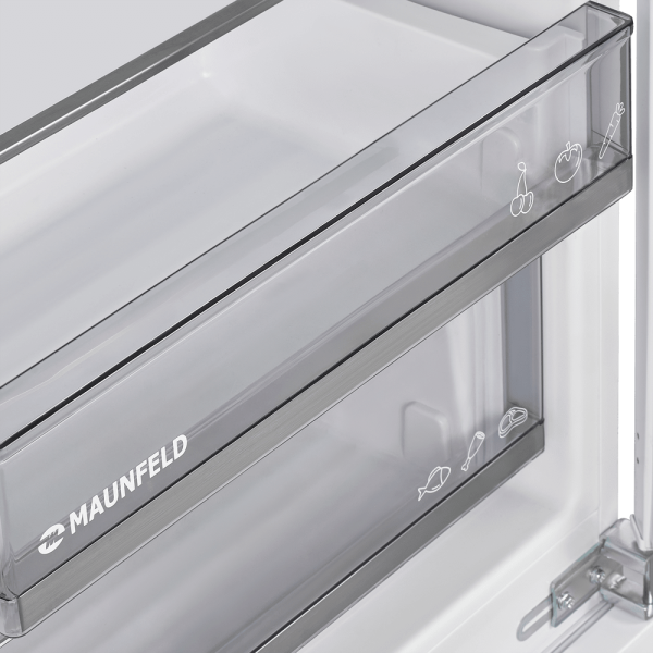 Холодильник встраиваемый Maunfeld MBL177SWGR Inverter