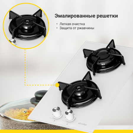 Газовая варочная поверхность Simfer H30N20W470