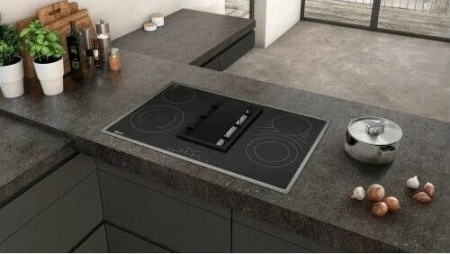 Индукционная варочная панель со встроенной вытяжкой Neff T18BD3AN0