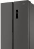 Холодильник Weissgauff WSBS 500 Inverter NoFrost Dark Grey