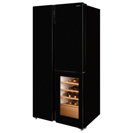 Холодильник Hiberg RFS-700DX NFGB inverter Wine