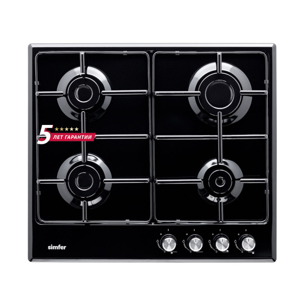 Газовая варочная панель Simfer H60V40B470