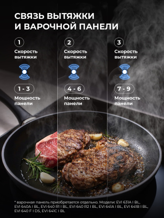 Вытяжка кухонная LEX AURA 600 Inverter BL