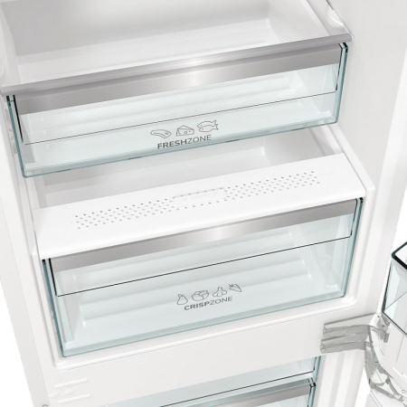Встраиваемый двухкамерный холодильник Gorenje NRKI517E82WF