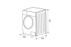 Сушильная машина ZUGEL ZDF80HP Heat Pump
