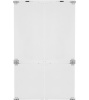 Встраиваемый холодильник Scandilux SBS CFFBI 256 E
